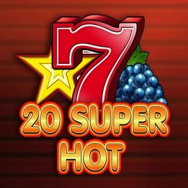 20 Super Hot logo by Amusnet Interactive at HiddenJack Casino