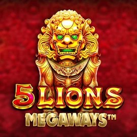 5 Lions Megaways game by Pragmatic Play – logo hosted on HiddenJack Casino