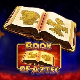 Book of Aztec logo by Amatic Industries HiddenJack Casino